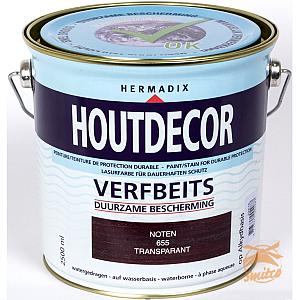 Houtdecor Transp. 655 Noten 2500ml.