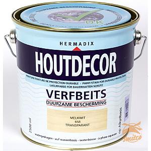 Houtdecor Transp. 658 Melkwit 2500ml.