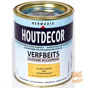 Houtdecor Transp. 659 Blank-Vuren  750 ml.
