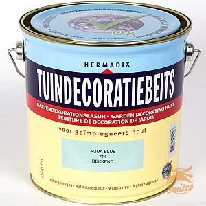 Tuindecoratiebeits 714 Aqua Blue 2500ml.