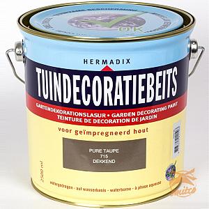 Tuindecoratiebeits  715 Pure Taupe  2500 ml.