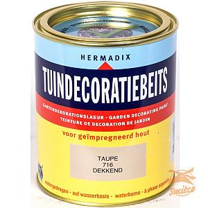 Tuindecoratiebeits 716 Taupe 750ml.