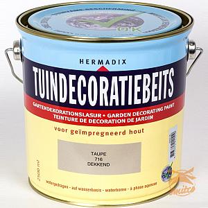 Tuindecoratiebeits 716 Taupe 2500ml.