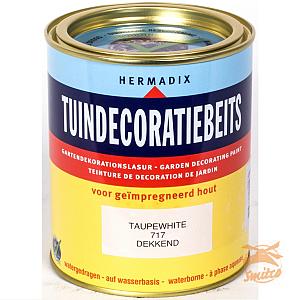 Tuindecoratiebeits 717 Taupe White 750 ml.