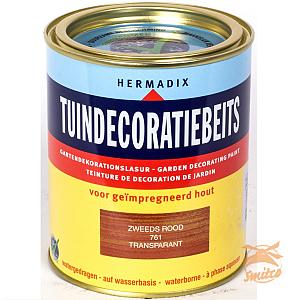 Tuindecoratiebeits 761 Zweeds Rood 750 ml