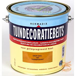 Tuindecoratiebeits 762 Oker Geel 2500ml.