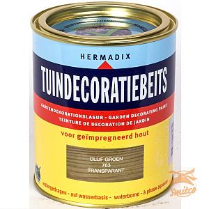 Tuindecoratiebeits  763 Olijf Groen 750 ml.