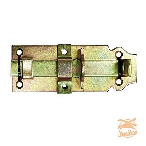 Hangslotschuif Verzinkt 120 mm.