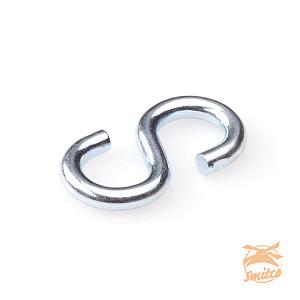 S-Haak 30mm.(10st.) Verzinkt Blister Eurofix