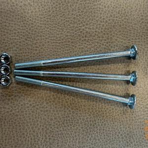 Slotbout M8X80 (2st.) RVS Blister Eurofix