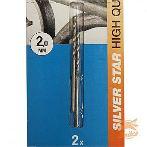 2 st. HSS Silverstar  2mm.