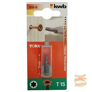 Schroef Bit T15 Torx 3.5