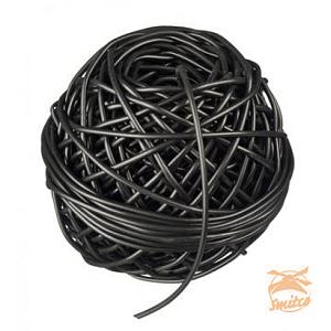 Bindbuis Zwart  50 mtr.x3mm.