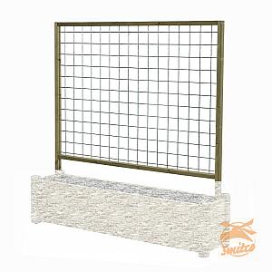 Los rek voor bloembak Horst 180cm