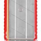 KWB Afbreekmesjes  18 mm.  6st./kaart