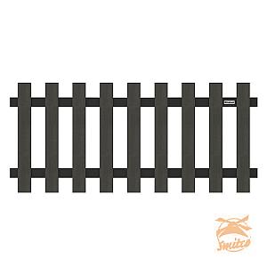 WPC De Luxe Tuinhek 80x180 Antraciet