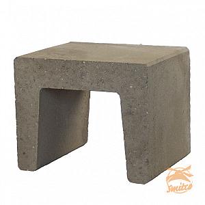 Mini-U-Element Grijs 30x40x30 cm