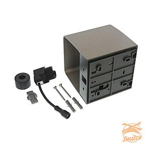 ACE UP-DOWN 100-230V Rose Silver