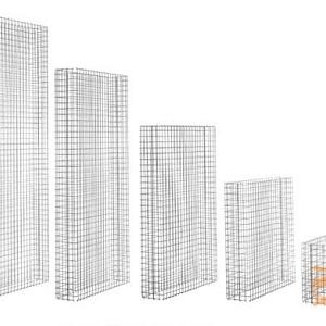 Schanskorf 100 x 150 x 23  incl. 8 Haken ,  Vulling ca.570 kg. p/st.