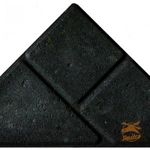 Laag á 1.07 m2. BKK  Bisschopsmutsen 8 cm.  Grijs =  30 stuks