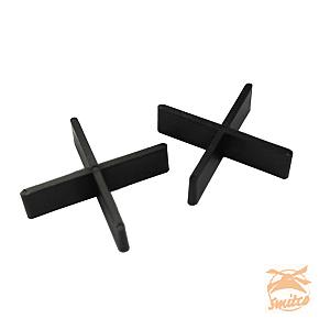 Voegkruizen Zwart 3 mm. (100 st.)