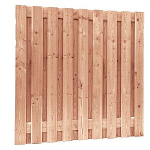 Redvision Scherm Geschaafd 19 Planks 16mm. 180x180cm. UITLOPEND