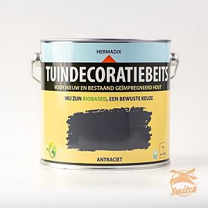 Tuindecoratiebeits 2,5 ltr.  Dekkend 706 Antraciet