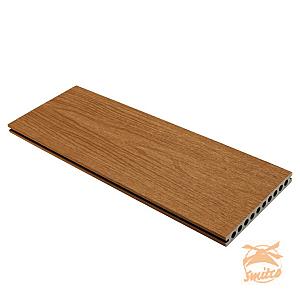NewTechWood Composiet Dekdeel Houtstructuur 2,3x21x400cm. Red Cedar