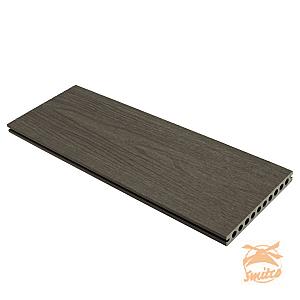 NewTechWood Composiet Co-Extrusie Dekdeel Houtstructuur 2,3x21x400 cm. Silver Gray  1059157