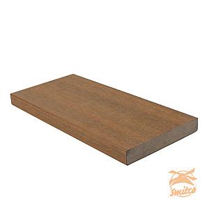 NewTechWood Composiet Co-Extrusie Kantplank Houtstructuur 2,3x13,8x300cm. Red Cedar 1059161