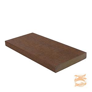 NewTechWood Composiet Co-Extrusie Kantplank Houtstructuur 2,3x13,8x300cm. Ipe 1059163