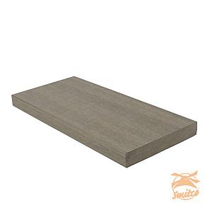 NewTechWood Composiet Kantplank Houtstructuur 2,3x3,8x300 cm. Antique 1059165