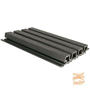 NewTechWood Composiet Wand Bekleding Rhombus Profiel, 3,3x21,5x390cm. Antique 1059173