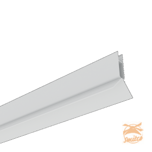 NewTechWood Aluminium Co-Extrusie Hoekprofiel Rhombus t.b.v. Wand Bekleding, 6x6x300 cm. Red Cedar  