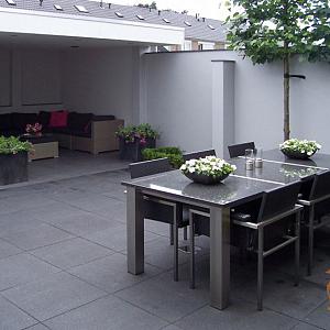 Terra Tips 60x60x4cm. Weidemolen Nero