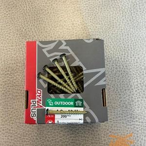 Doos Dynaplus Potdekselschroef Brons Zwarte Kop CK TX-15 4,0 X 40/22