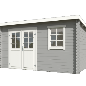 Onze Outdoor Life Overkappingen en Blokhutten worden geleverd exclusief dakbedekking, vloer en Funda