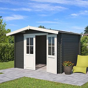 Onze Outdoor Life Overkappingen en Blokhutten worden geleverd exclusief dakbedekking, vloer en Funda