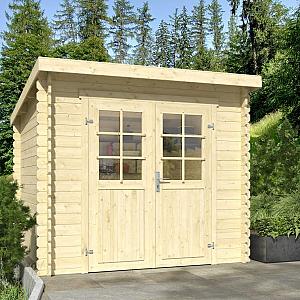 Onze Outdoor Life Overkappingen en Blokhutten worden geleverd exclusief dakbedekking, vloer en Funda