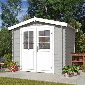 Onze Outdoor Life Overkappingen en Blokhutten worden geleverd exclusief dakbedekking, vloer en Funda