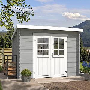 Onze Outdoor Life Overkappingen en Blokhutten worden geleverd exclusief dakbedekking, vloer en Funda