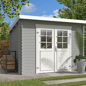 Onze Outdoor Life Overkappingen en Blokhutten worden geleverd exclusief dakbedekking, vloer en Funda