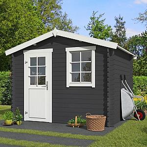 Onze Outdoor Life Overkappingen en Blokhutten worden geleverd exclusief dakbedekking, vloer en Funda