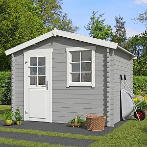 Onze Outdoor Life Overkappingen en Blokhutten worden geleverd exclusief dakbedekking, vloer en Funda