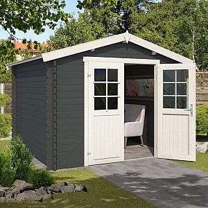 Onze Outdoor Life Overkappingen en Blokhutten worden geleverd exclusief dakbedekking, vloer en Funda