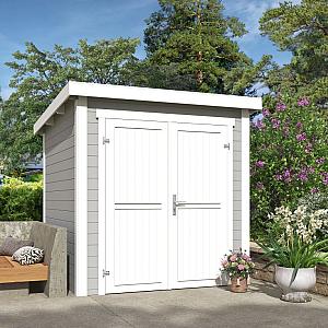 Onze Outdoor Life Overkappingen en Blokhutten worden geleverd exclusief dakbedekking, vloer en Funda