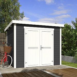 Onze Outdoor Life Overkappingen en Blokhutten worden geleverd exclusief dakbedekking, vloer en Funda