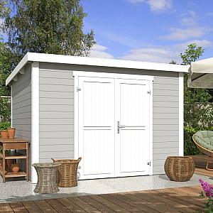 Onze Outdoor Life Overkappingen en Blokhutten worden geleverd exclusief dakbedekking, vloer en Funda