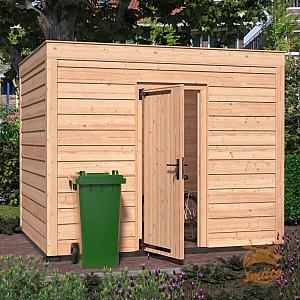 Onze Outdoor Life Overkappingen en Blokhutten worden geleverd exclusief dakbedekking, vloer en Funda