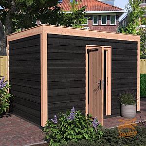 Onze Outdoor Life Overkappingen en Blokhutten worden geleverd exclusief dakbedekking, vloer en Funda